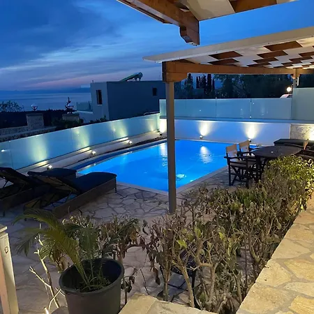 Sea Horizon Private Luxury Lefkada Sea View Private Pool *