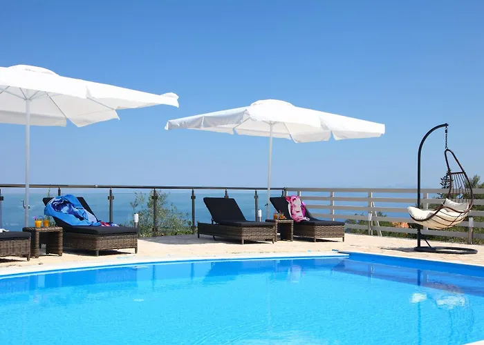 Sea Horizon Private Luxury Lefkada Sea View Private Pool
