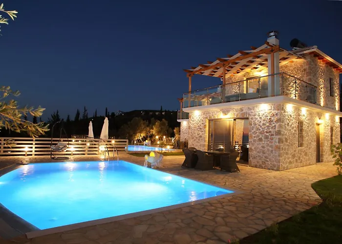 Sea Horizon Private Luxury Lefkada Sea View Private Pool