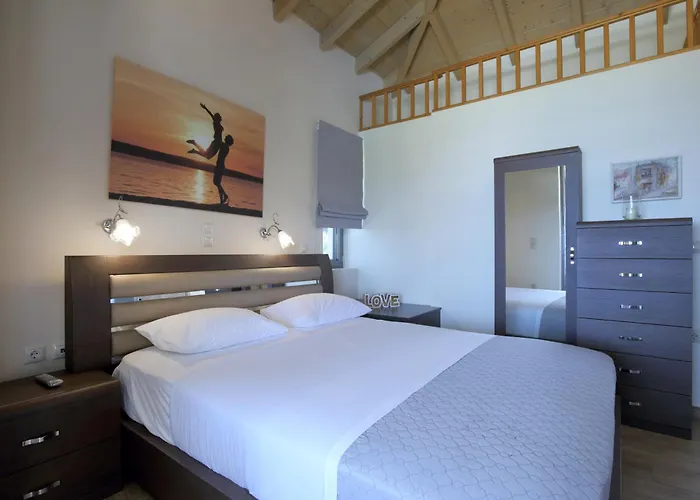 Sea Horizon Private Luxury Lefkada Sea View Private Pool Station touristique Tsoukaládhes