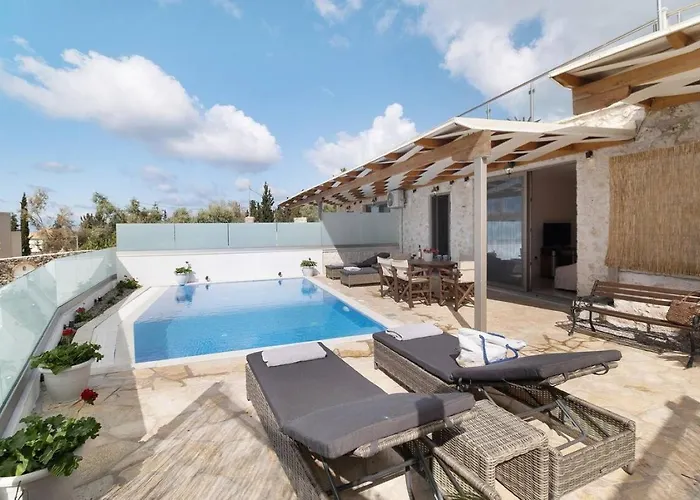 Sea Horizon Private Luxury Lefkada Sea View Private Pool Station touristique *