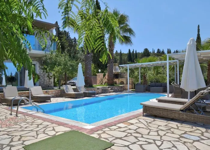 Sea Horizon Private Luxury Lefkada Sea View Private Pool Üdülőközpont *