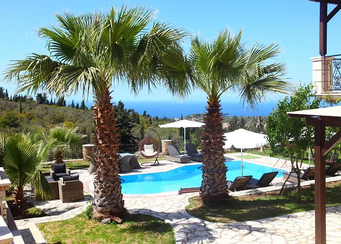 Goudis Luxury Lefkada Sea View & Private Pools * Tsoukaládhes