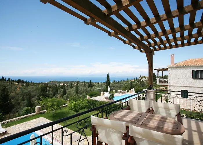 Sea Horizon Private Luxury Lefkada Sea View Private Pool Üdülőközpont *