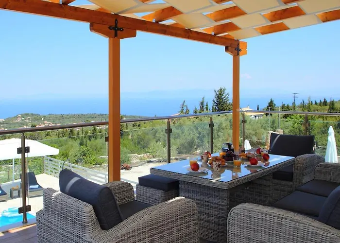 Resort Goudis Luxury Lefkada Sea View & Private Pools *