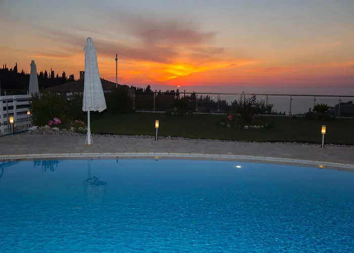 Sea Horizon Private Luxury Lefkada Sea View Private Pool * Cukaládesz