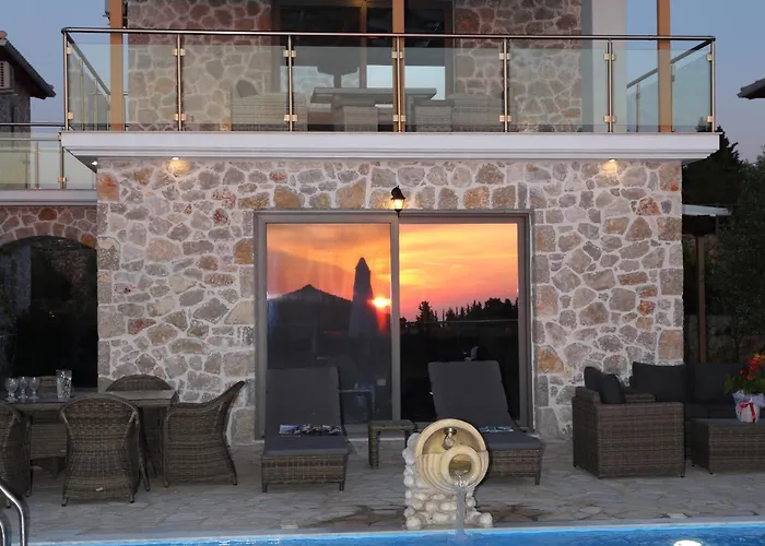 Sea Horizon Private Luxury Lefkada Sea View Private Pool