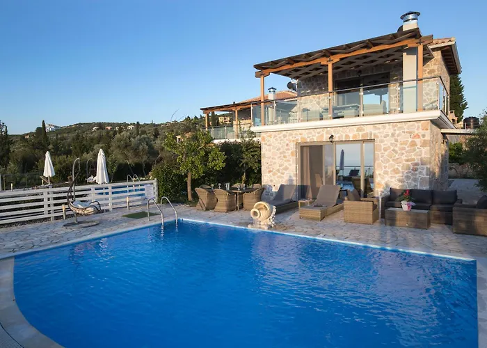 Goudis Luxury Lefkada Sea View & Private Pools