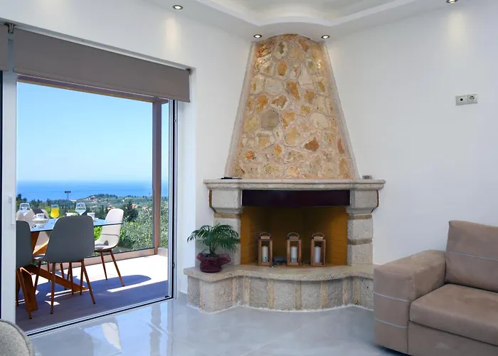 Üdülőközpont Sea Horizon Private Luxury Lefkada Sea View Private Pool