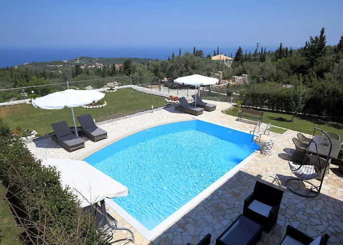 Goudis Luxury Lefkada Sea View & Private Pools Tsoukaládhes
