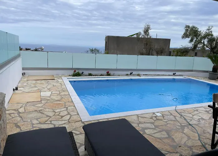 Üdülőközpont Sea Horizon Private Luxury Lefkada Sea View Private Pool
